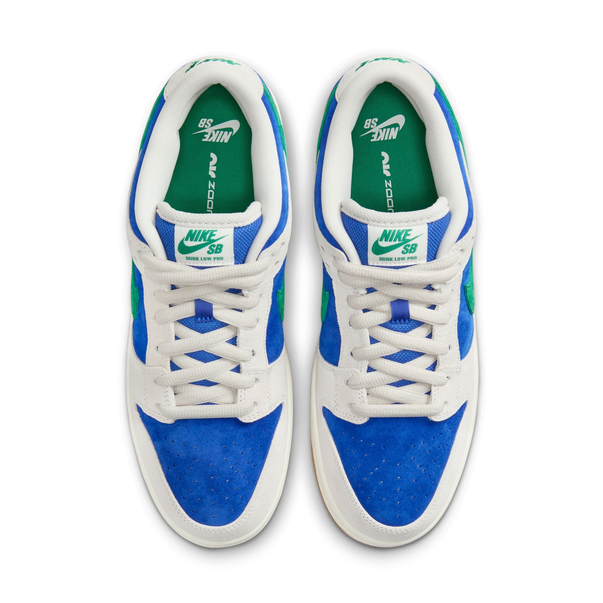 La Plaza Skateshop NIKE - NIKE SB DUNK LOW PRO HYPER ROYAL MALACHITE - GREEN WHITE BLUE