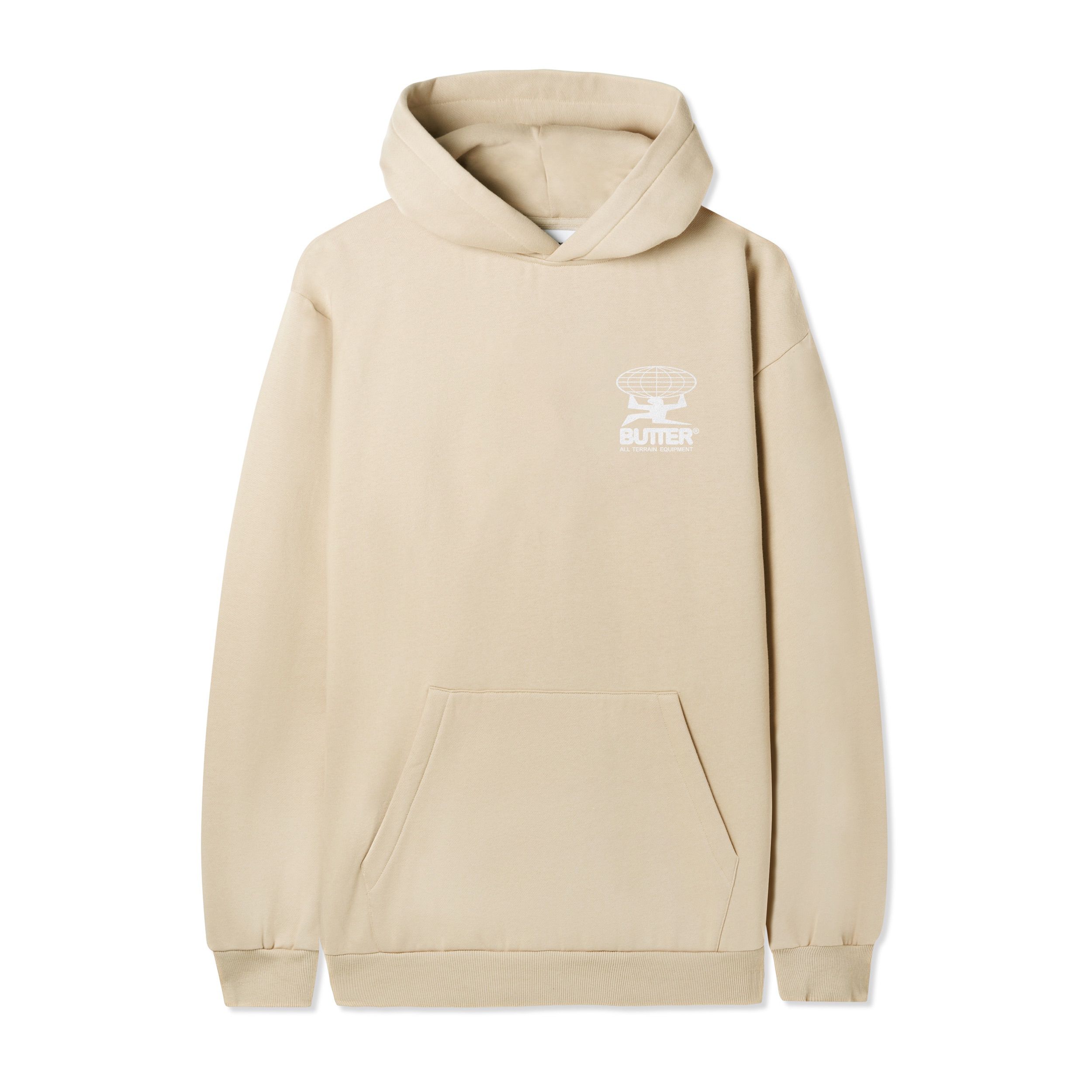 BUTTER - SUDADERA - Pull à capuche tout-terrain, beige délavé