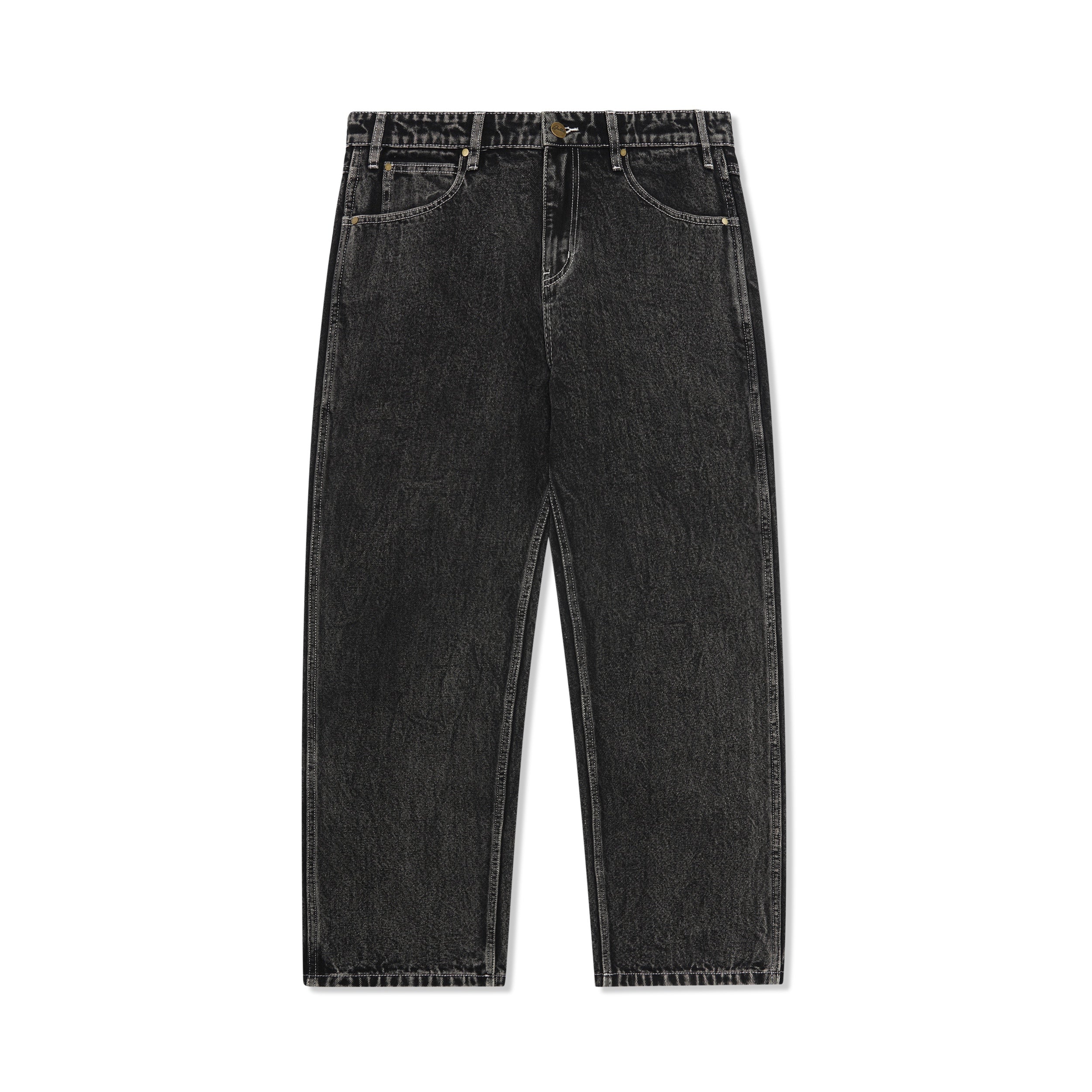 BUTTER - Vaqueros Art Denim, lavados en negro 