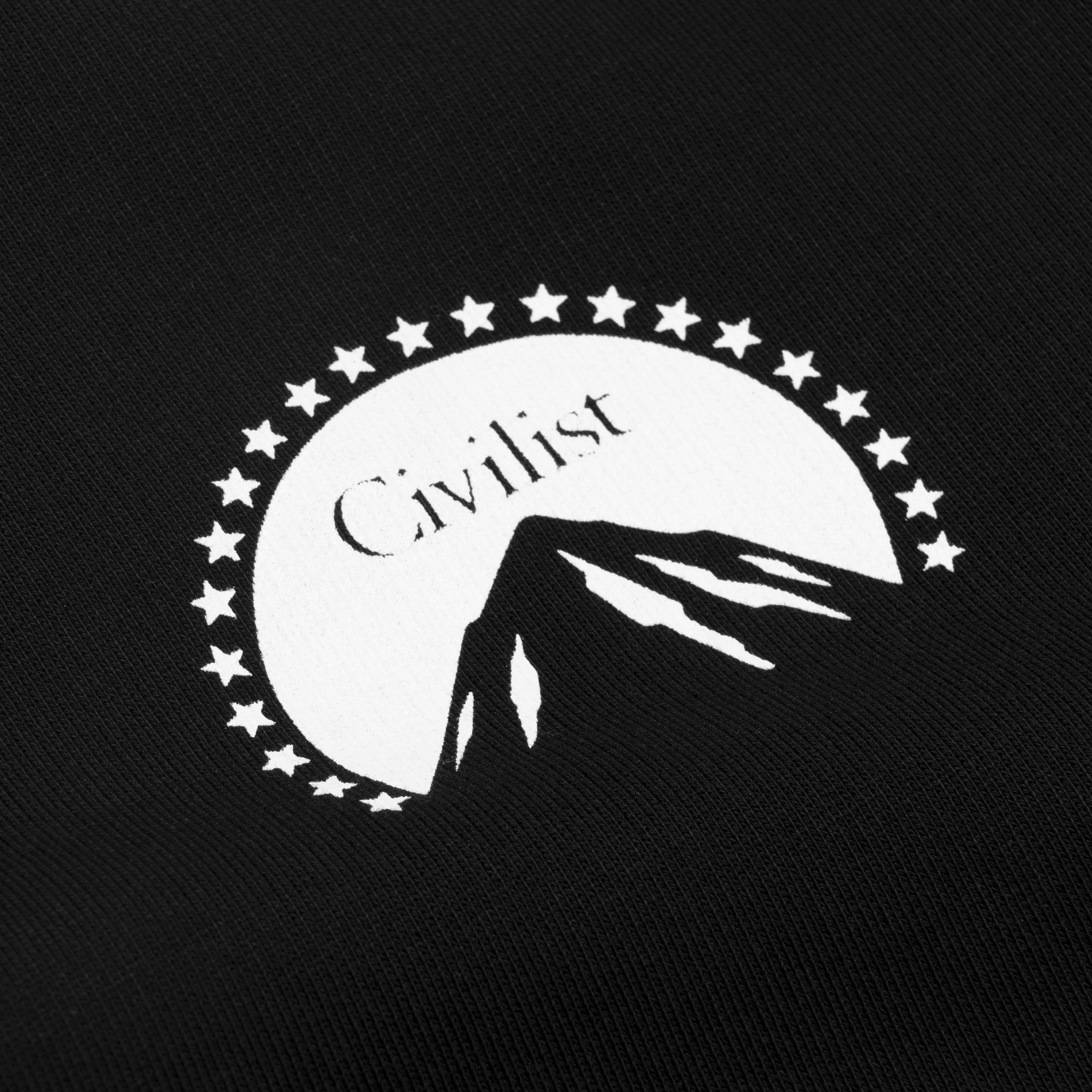 CIVILIST - CREWNECK - Fata Morgana - NEGRO