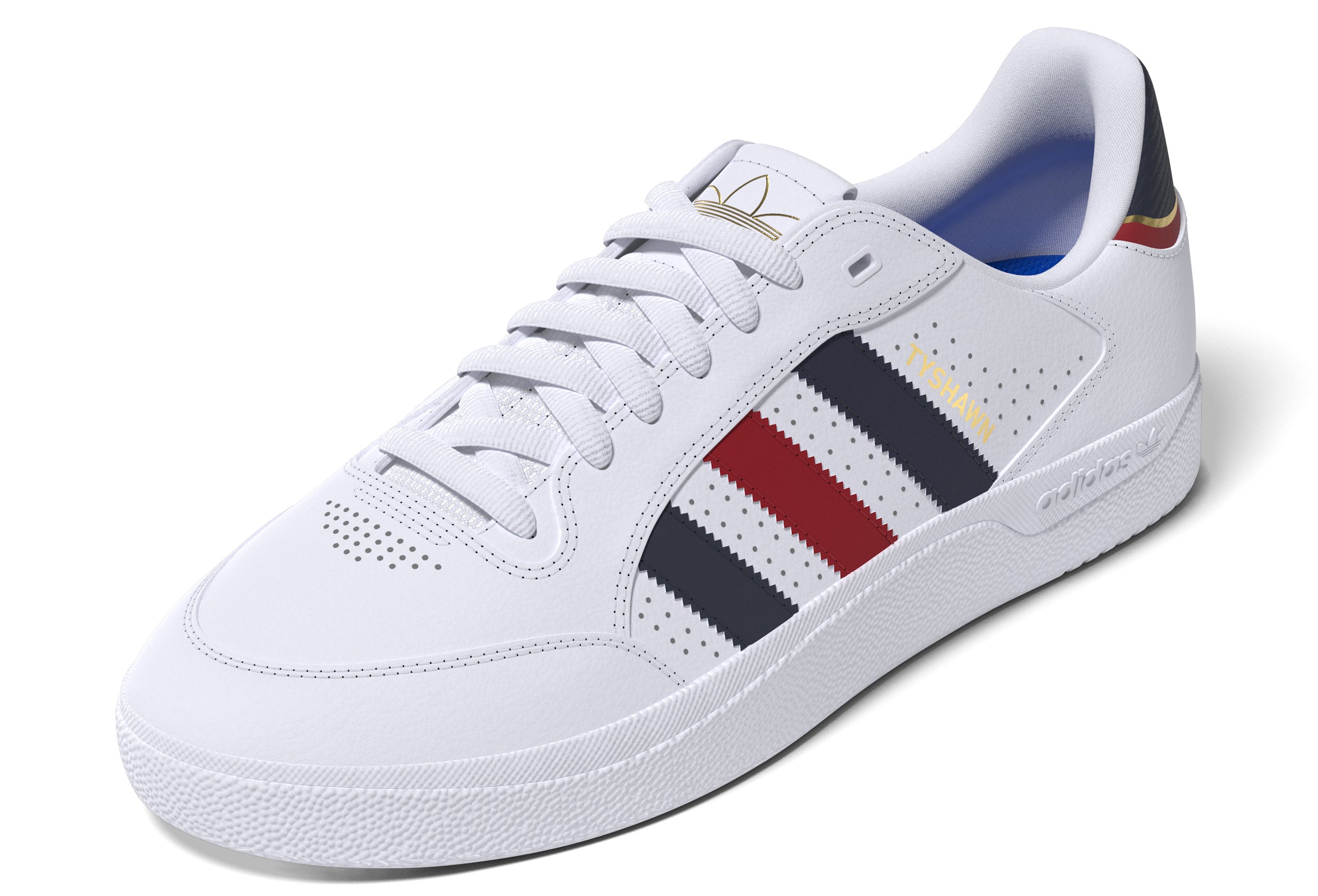 ADIDAS - TYSHAWN LOW - BLANCO / ROJO / AZUL