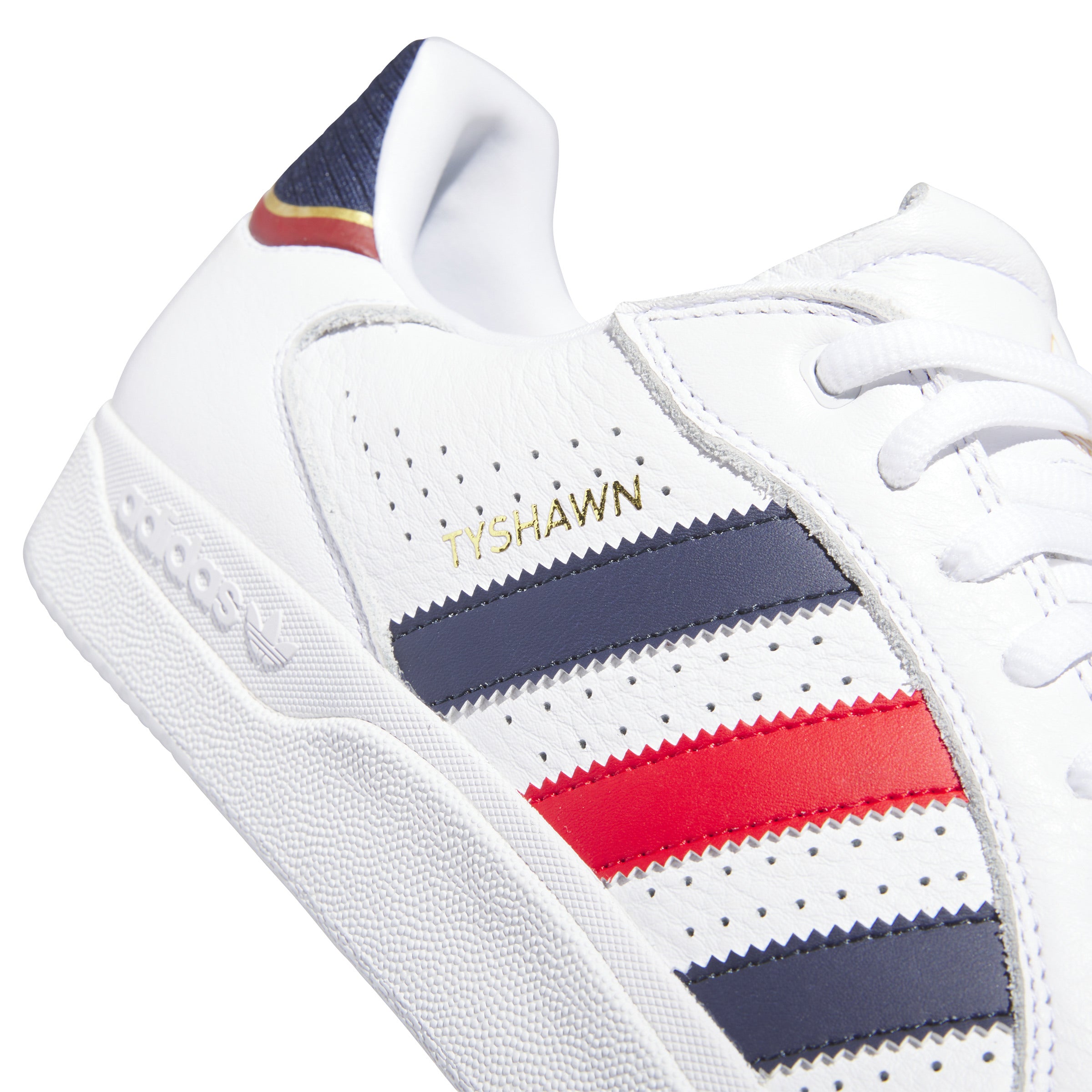 ADIDAS - TYSHAWN LOW - BLANCO / ROJO / AZUL