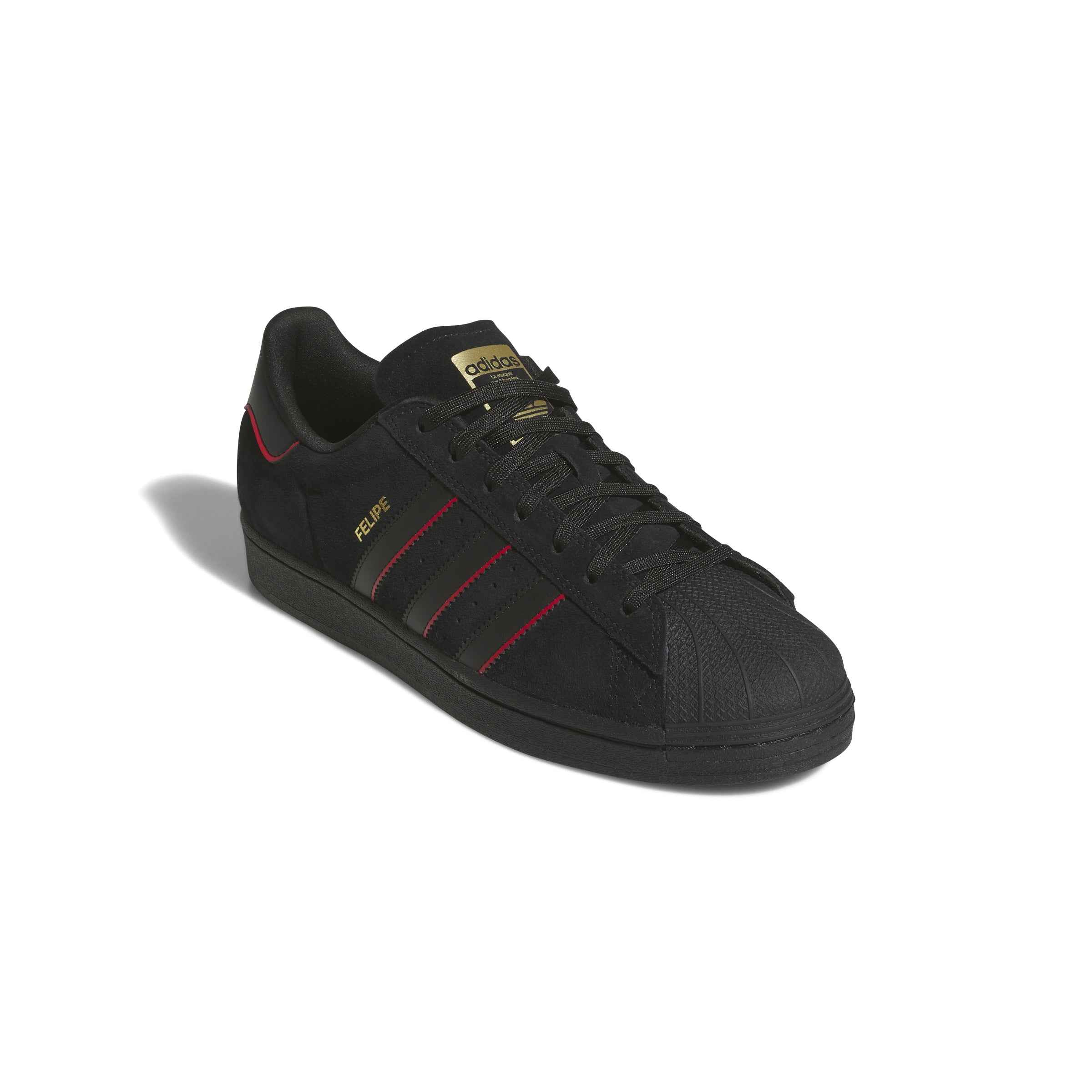 ADIDAS - SUPERSTAR ADV X FELIPE - Core Black / Better Scarlet / Gold Metallic