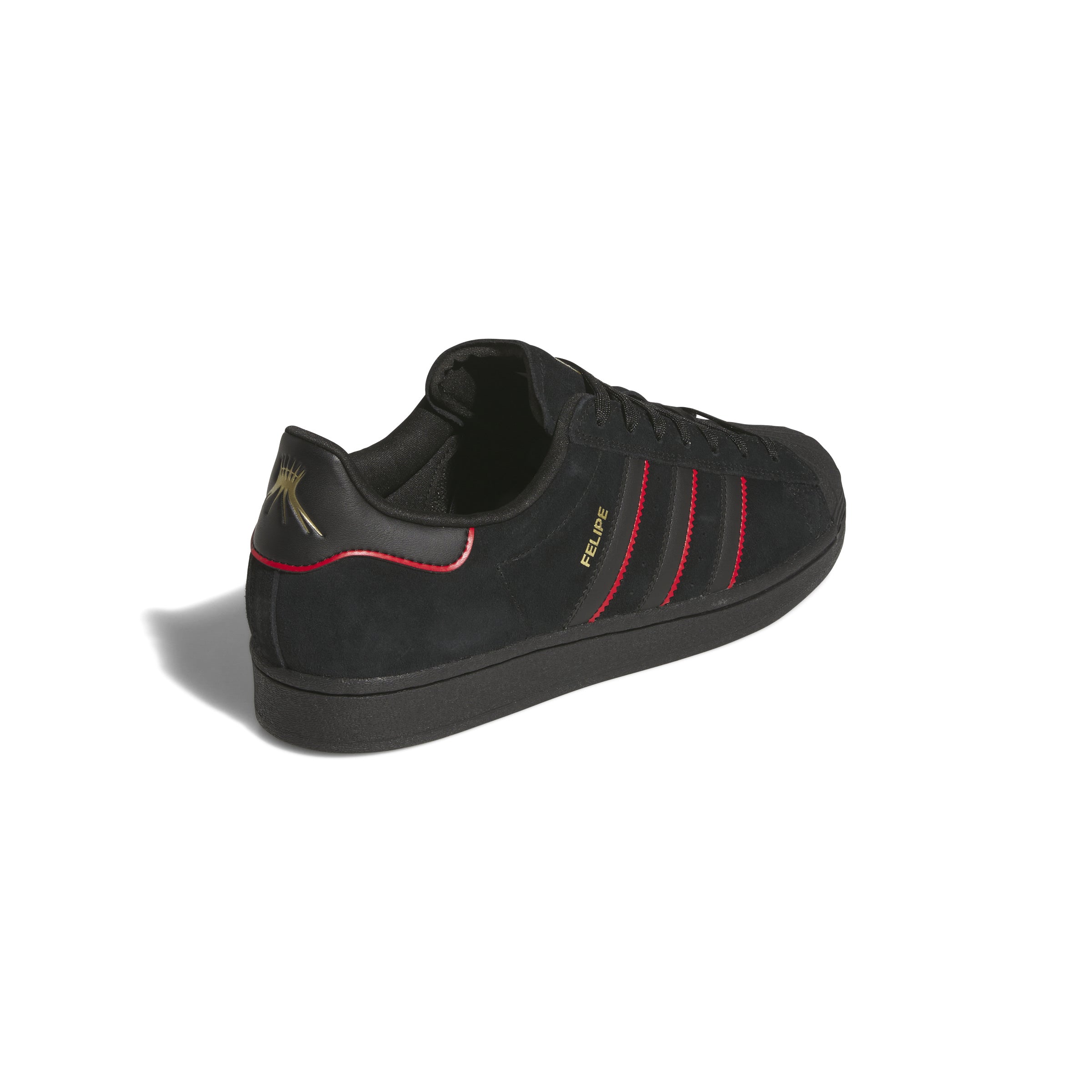 ADIDAS - SUPERSTAR ADV X FELIPE - Core Black / Better Scarlet / Gold Metallic