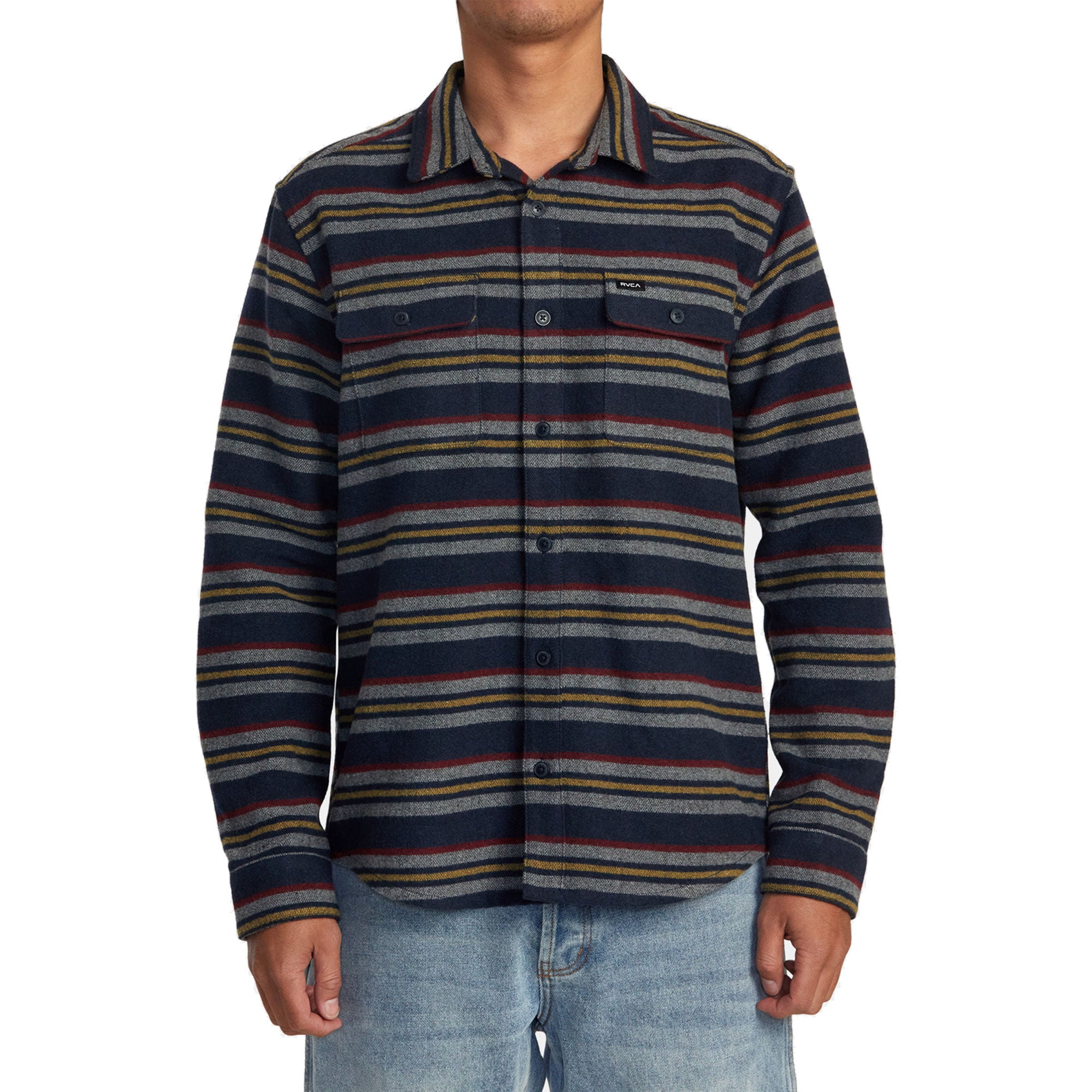 LAPLAZA-SKATE-SHOP-SHIRT-RVCA-BLANKET-MULTI