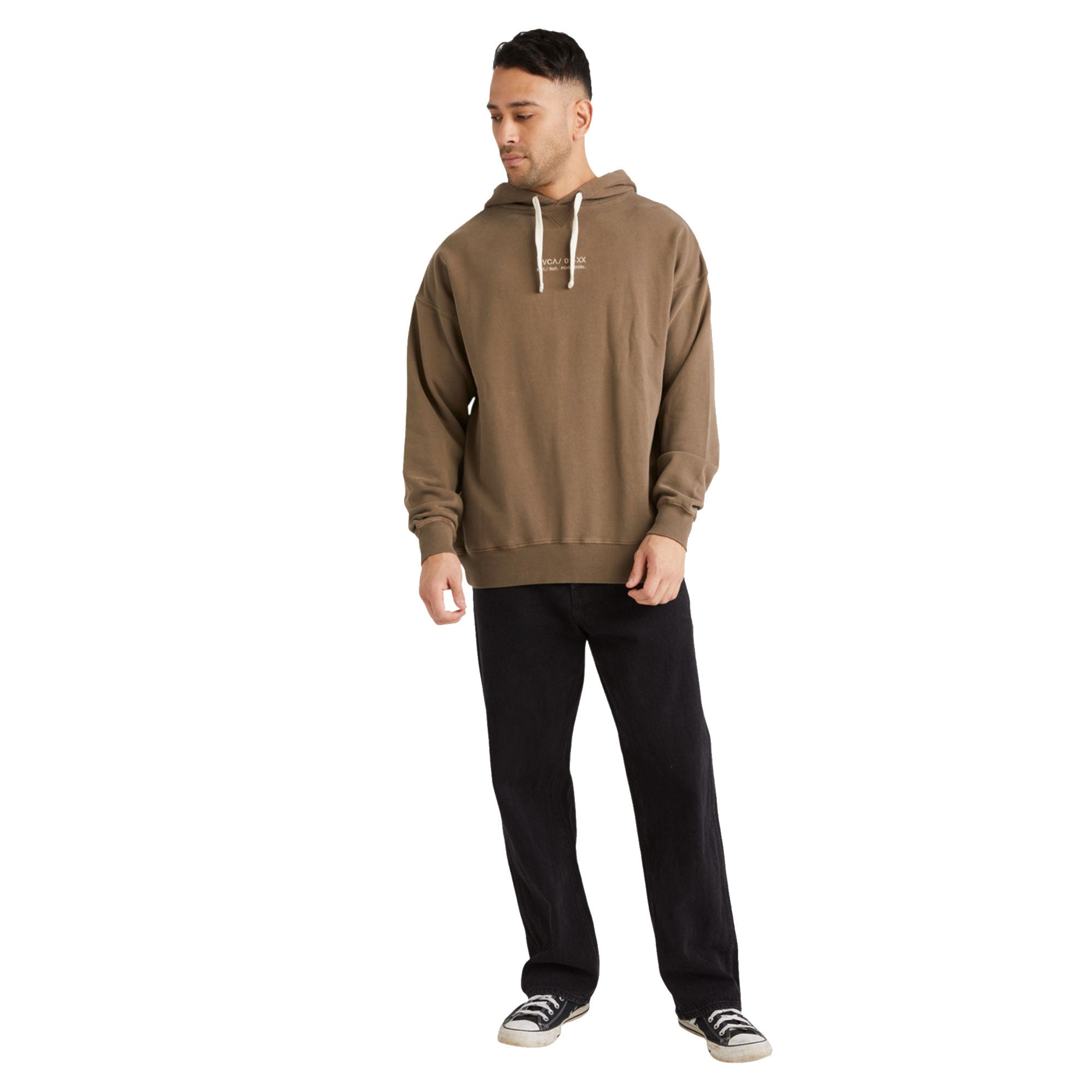 RVCA - SUDADERA - CIRCA - MADERA