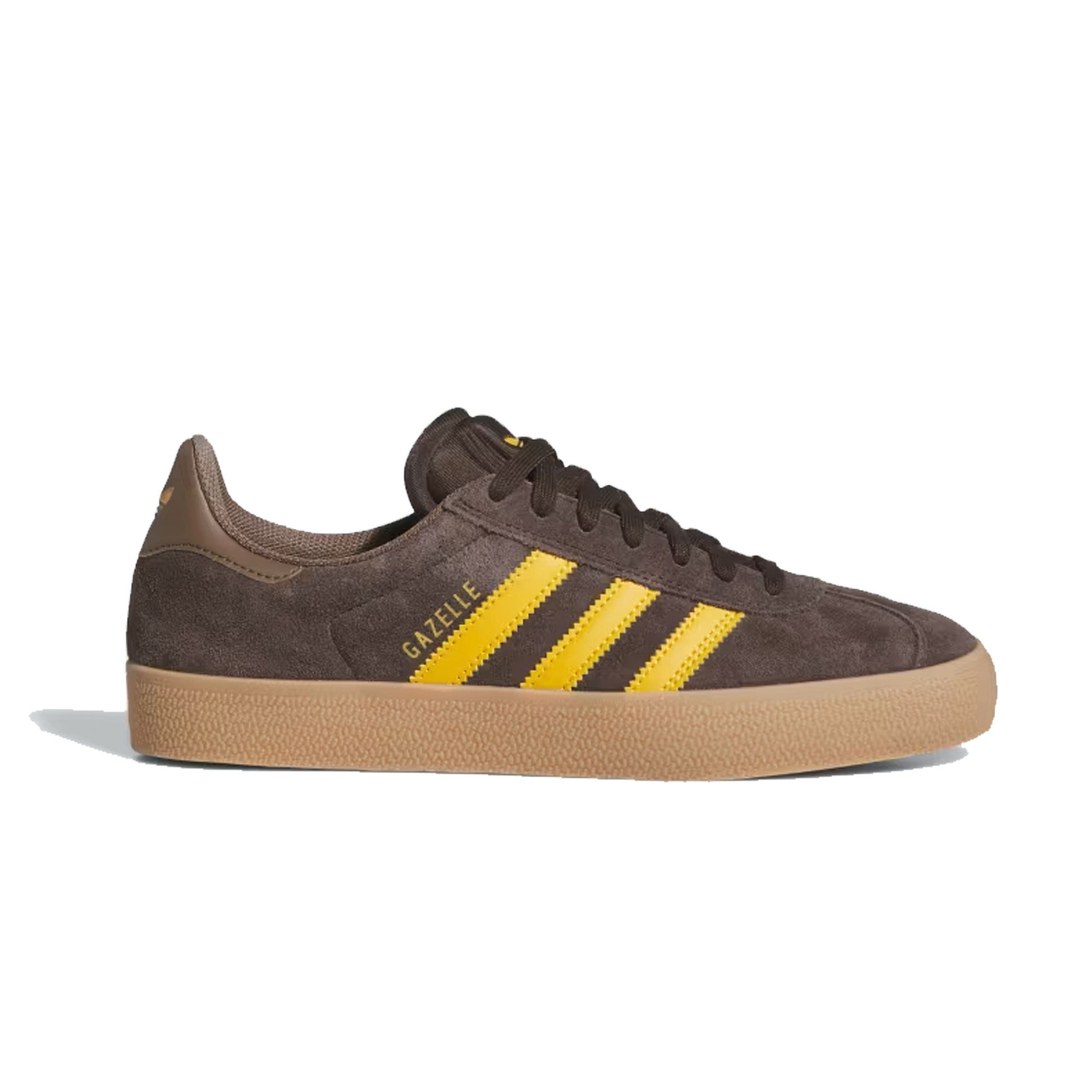 ADIDAS - GAZELLE ADV - Dark Brown / Preloved Yellow / Earth Strata