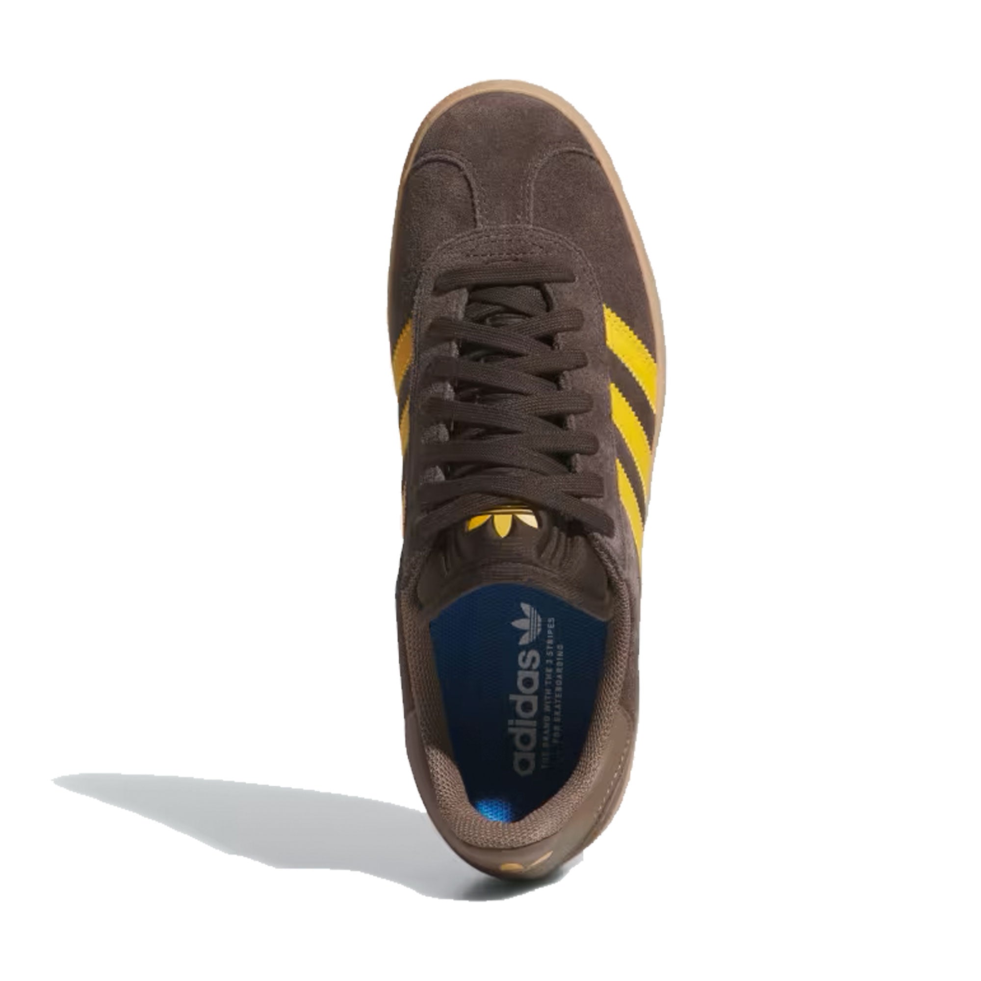 ADIDAS - GAZELLE ADV - Dark Brown / Preloved Yellow / Earth Strata