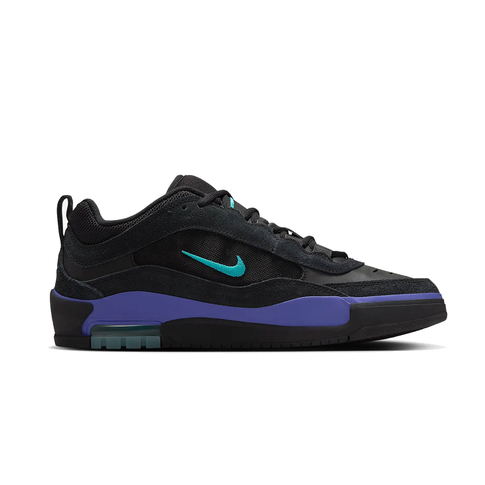 NIKE SB - Air Max Ishod - Negro/Negro/Persian Violet/Dusty Cactus