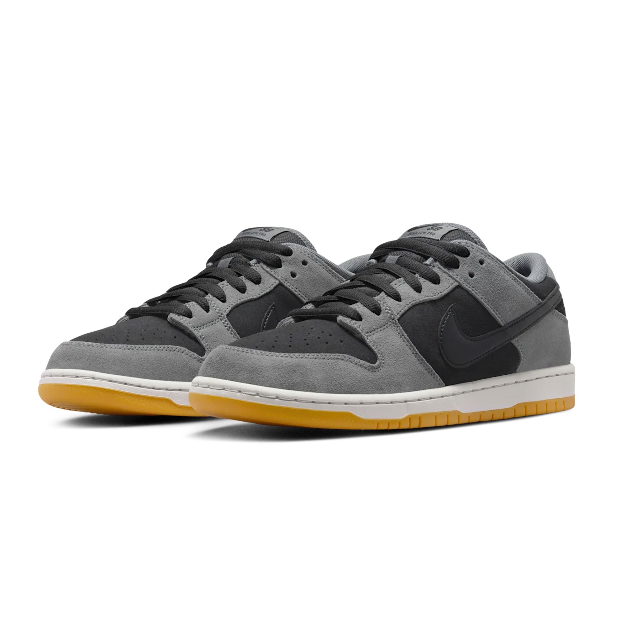 NIKE SB - Dunk Low Pro - Black and Smoke Grey