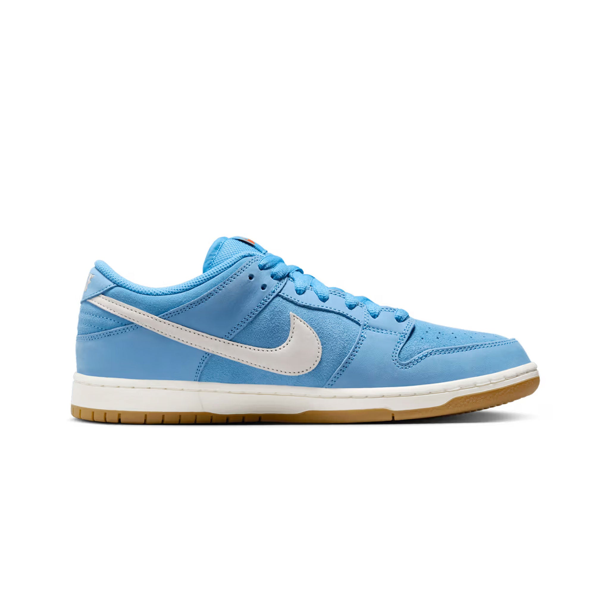 NIKE SB - DUNK LOW PRO - University Blue/Sail/Psychic Blue/Gum Light Brown/Safety Orange