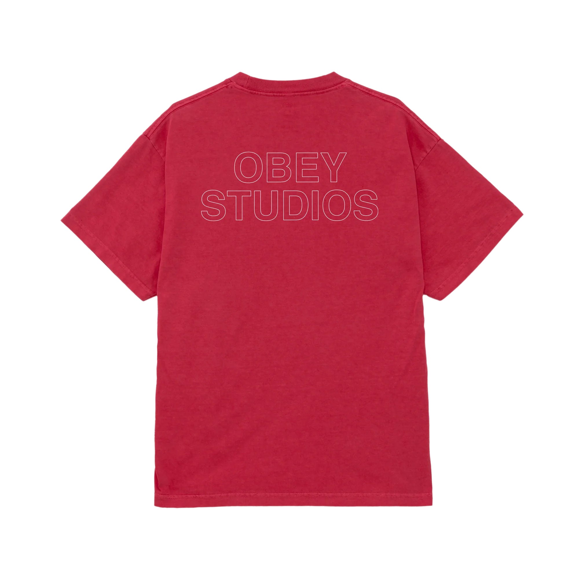 OBEY - OBEY STUDIOS OUTLINE PIGMENT T-SHIRT