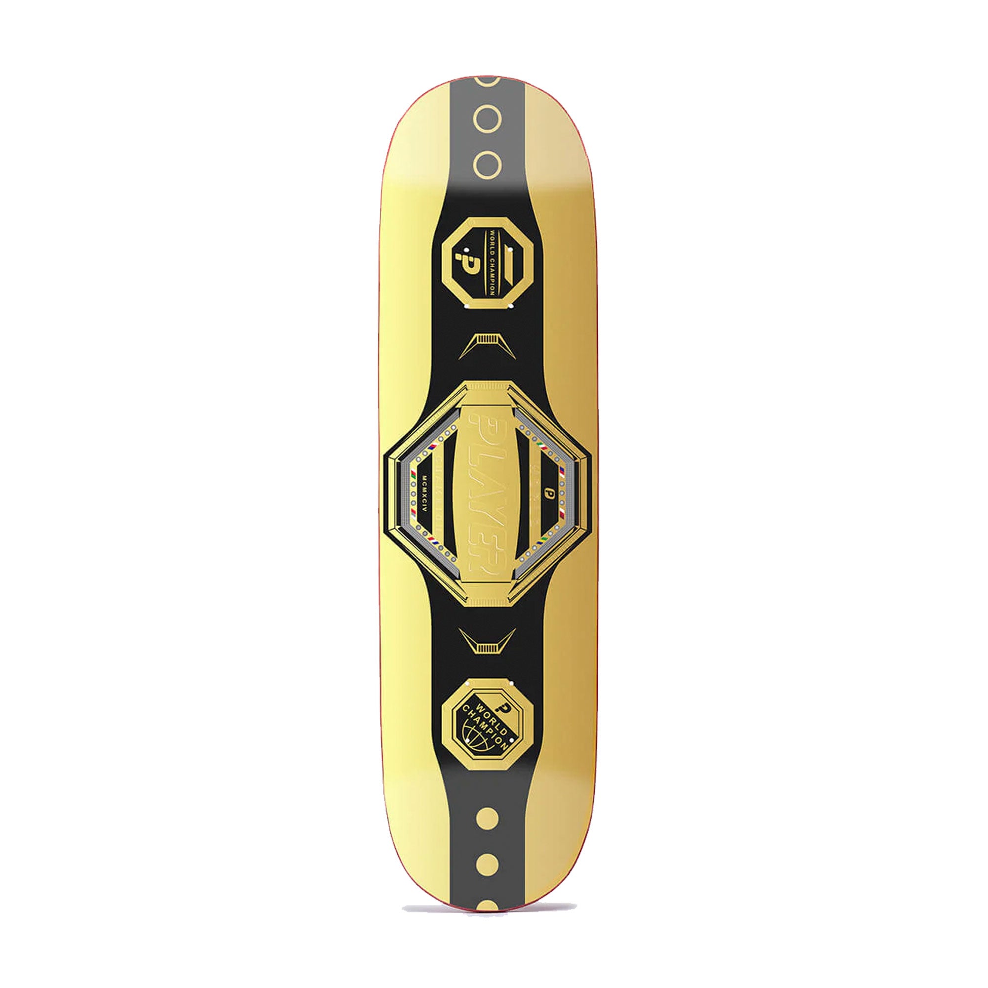 PLAYER - Big Gold Belt 8.25" Skate Deck