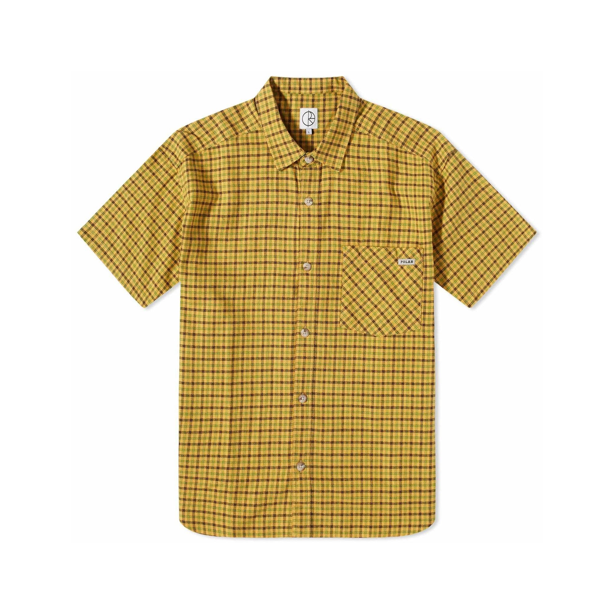 POLAR - MITCHELL SHIRT - AMARILLO