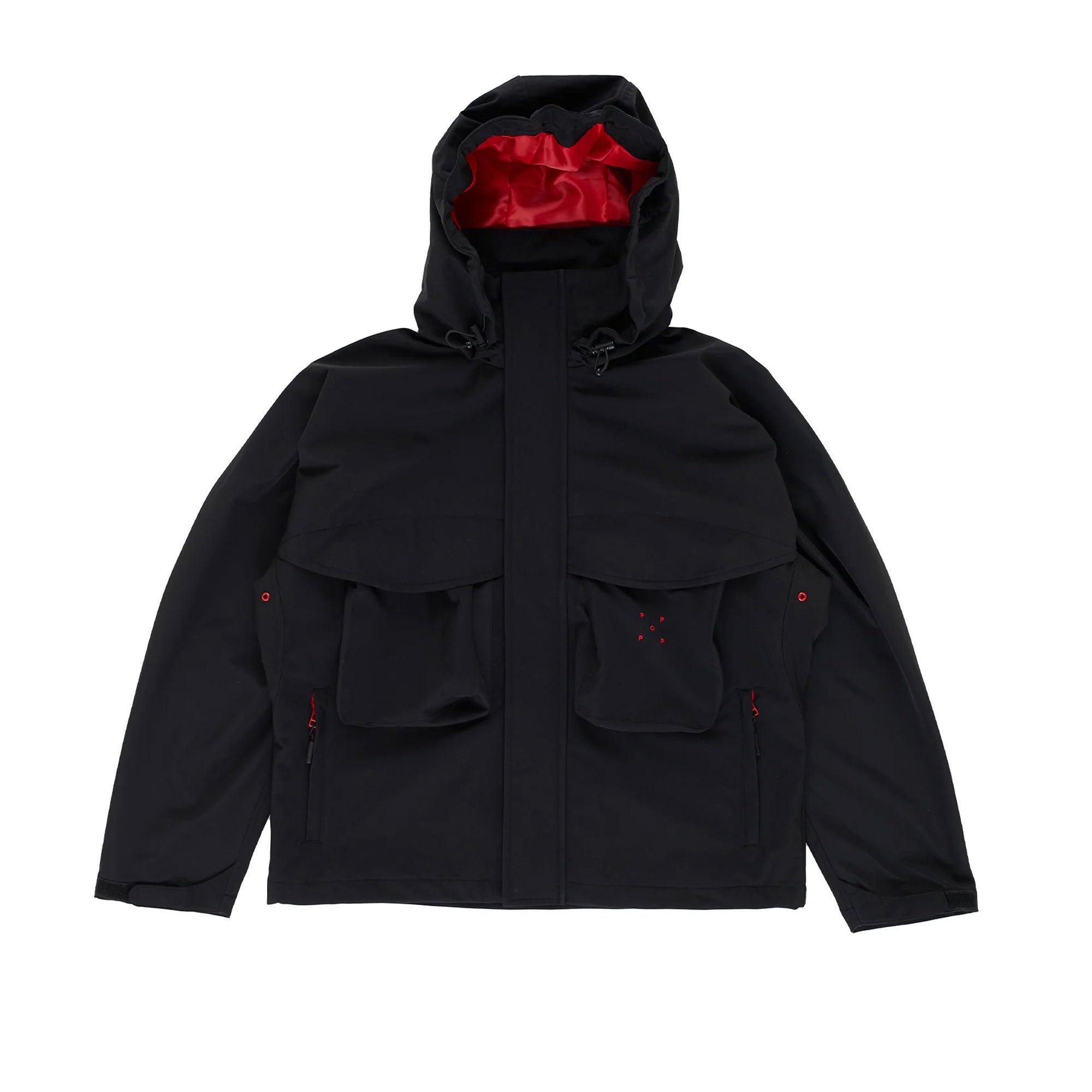 POP TRADING COMPANY - Veste Popshell Noir/Baie de Goji