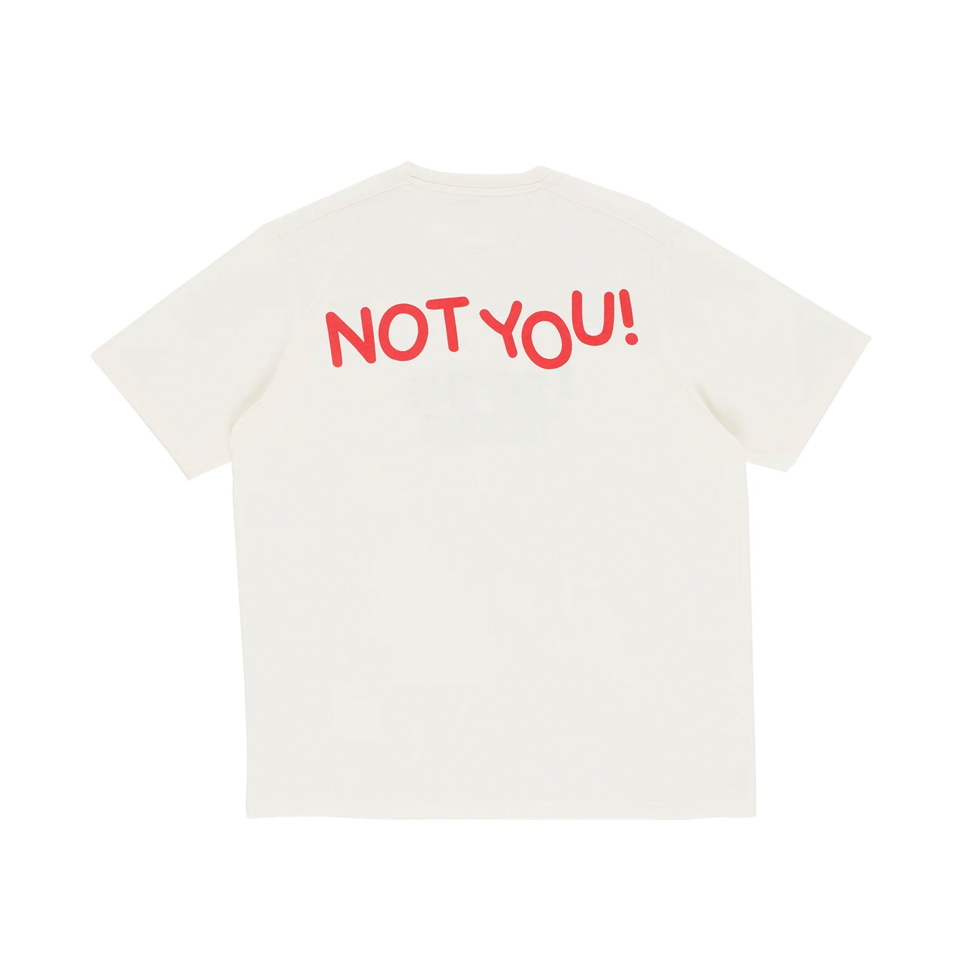 POP TRADING COMPANY - Too Real T-Shirt Off White