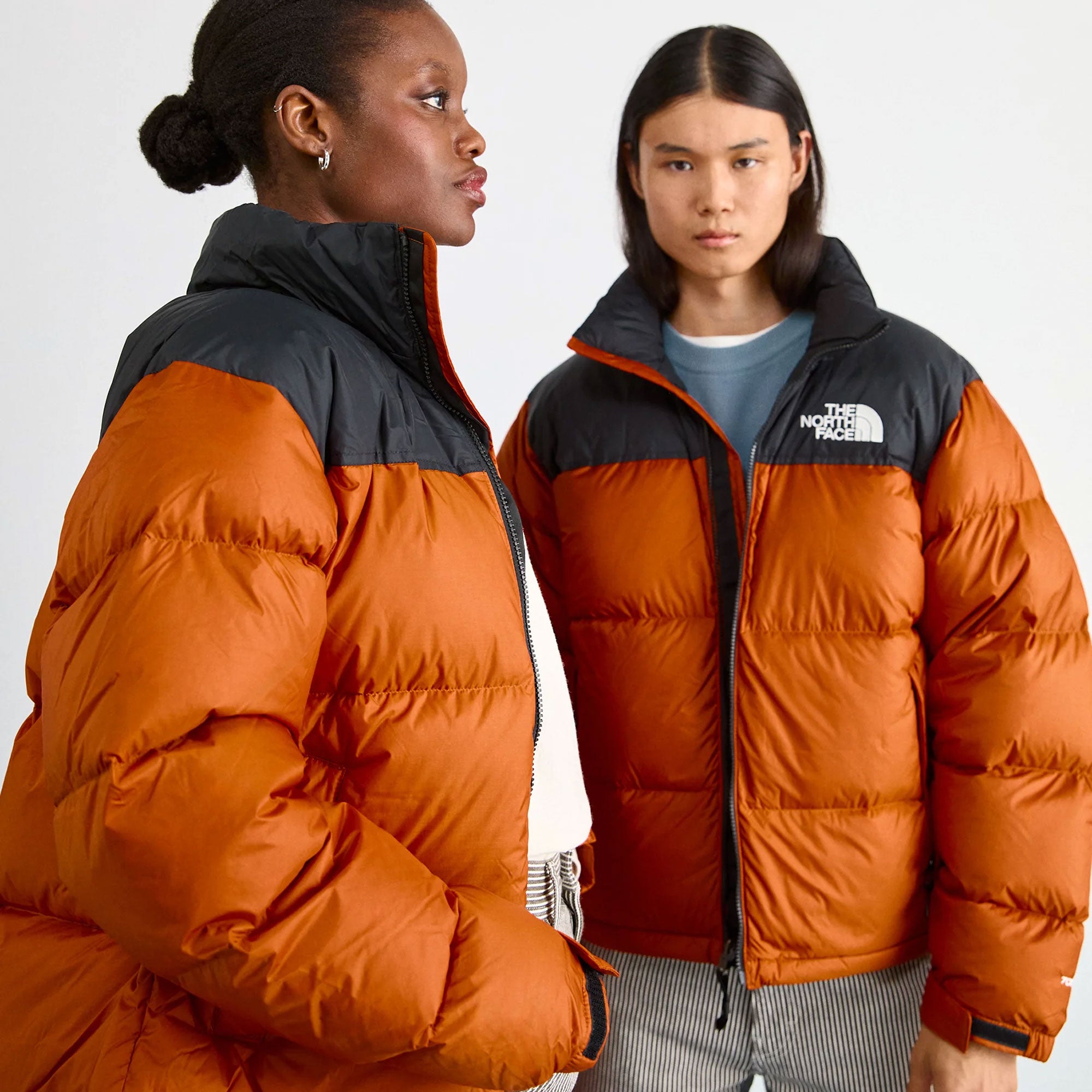 THE NORTH FACE - RETRO NUPTSE JACKET / NARANJA