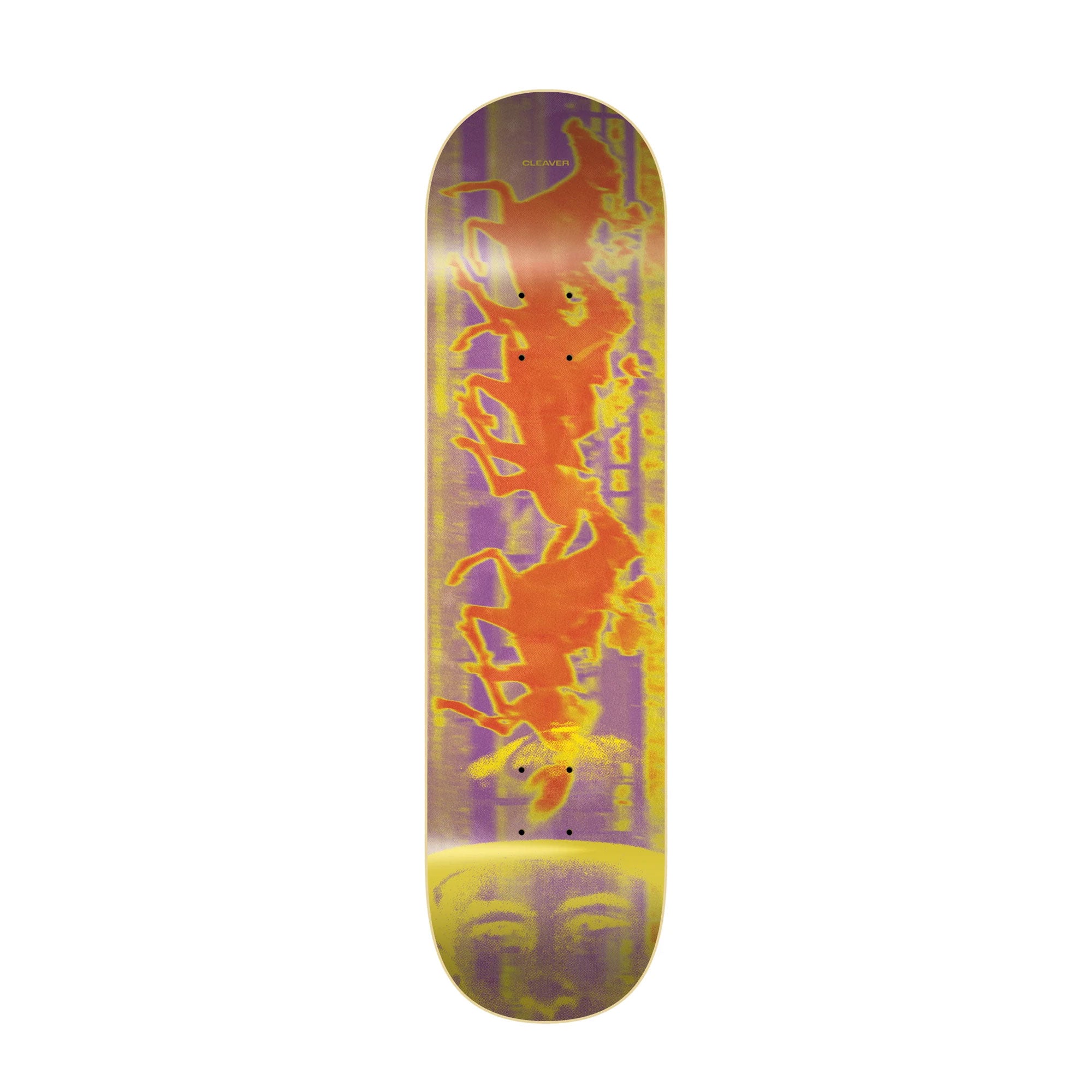 CLEAVER SKATEBOARDS - "LEGUI" ORANGE 8.3