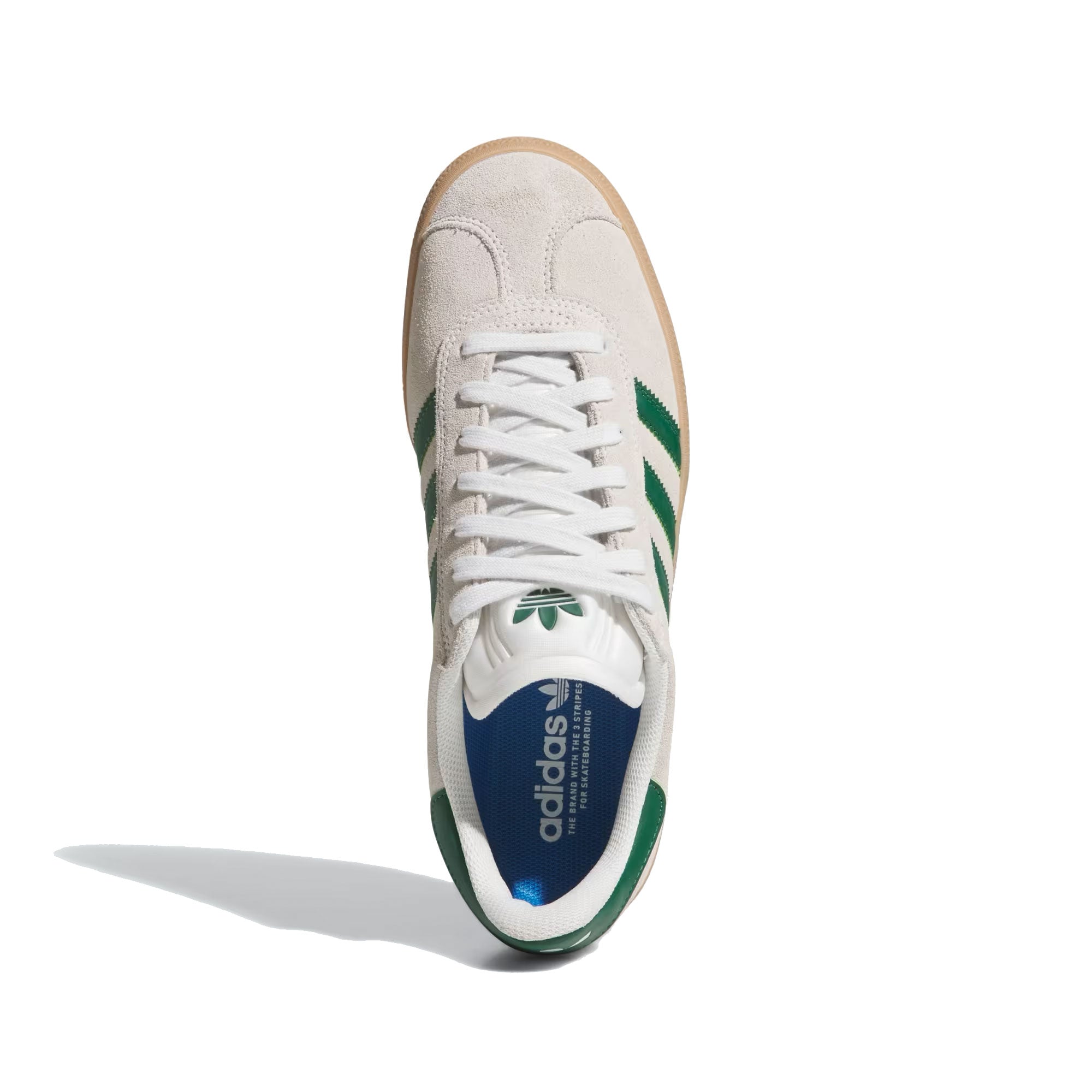 ADIDAS - GAZELLE ADV - Crystal White / Crystal White / Gum