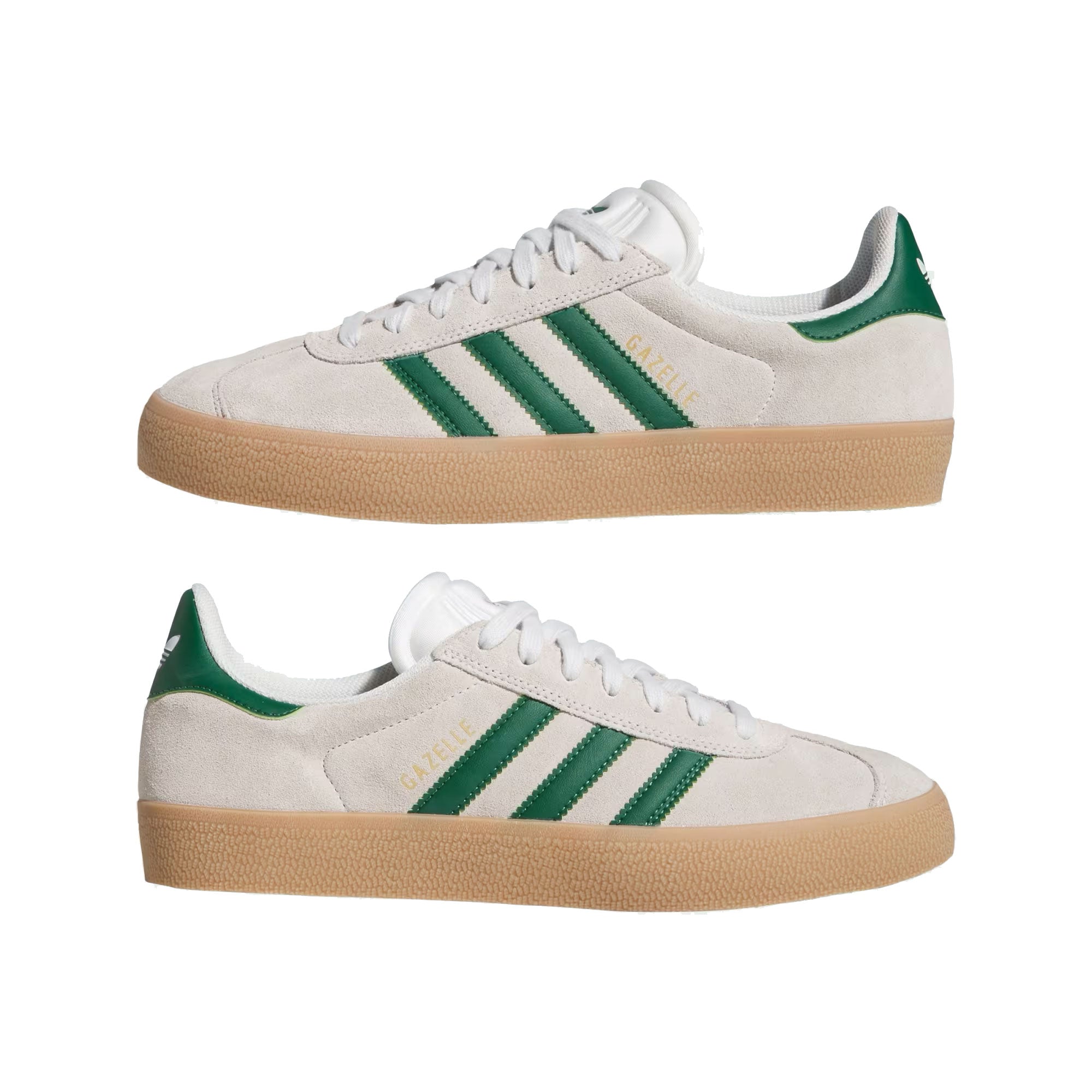 ADIDAS - GAZELLE ADV - Crystal White / Crystal White / Gum