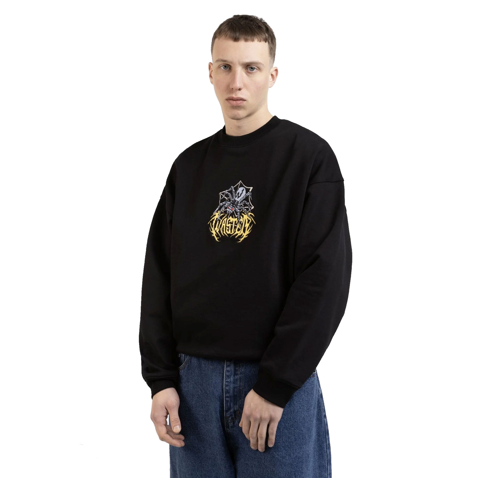 WASTED PARIS - CREWNECK PREY - BLACK