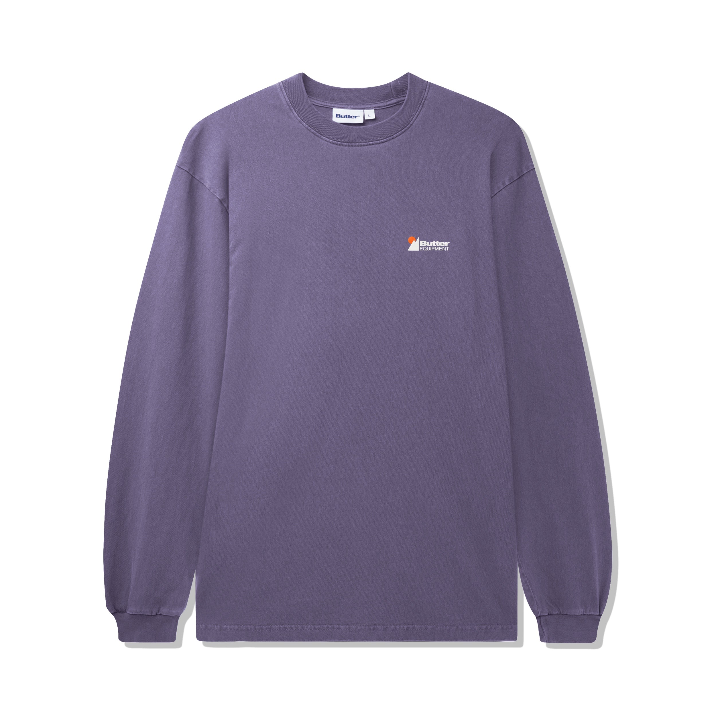 BUTTER - CAMISETA - Pigment Dye L/S Tee, Dusk