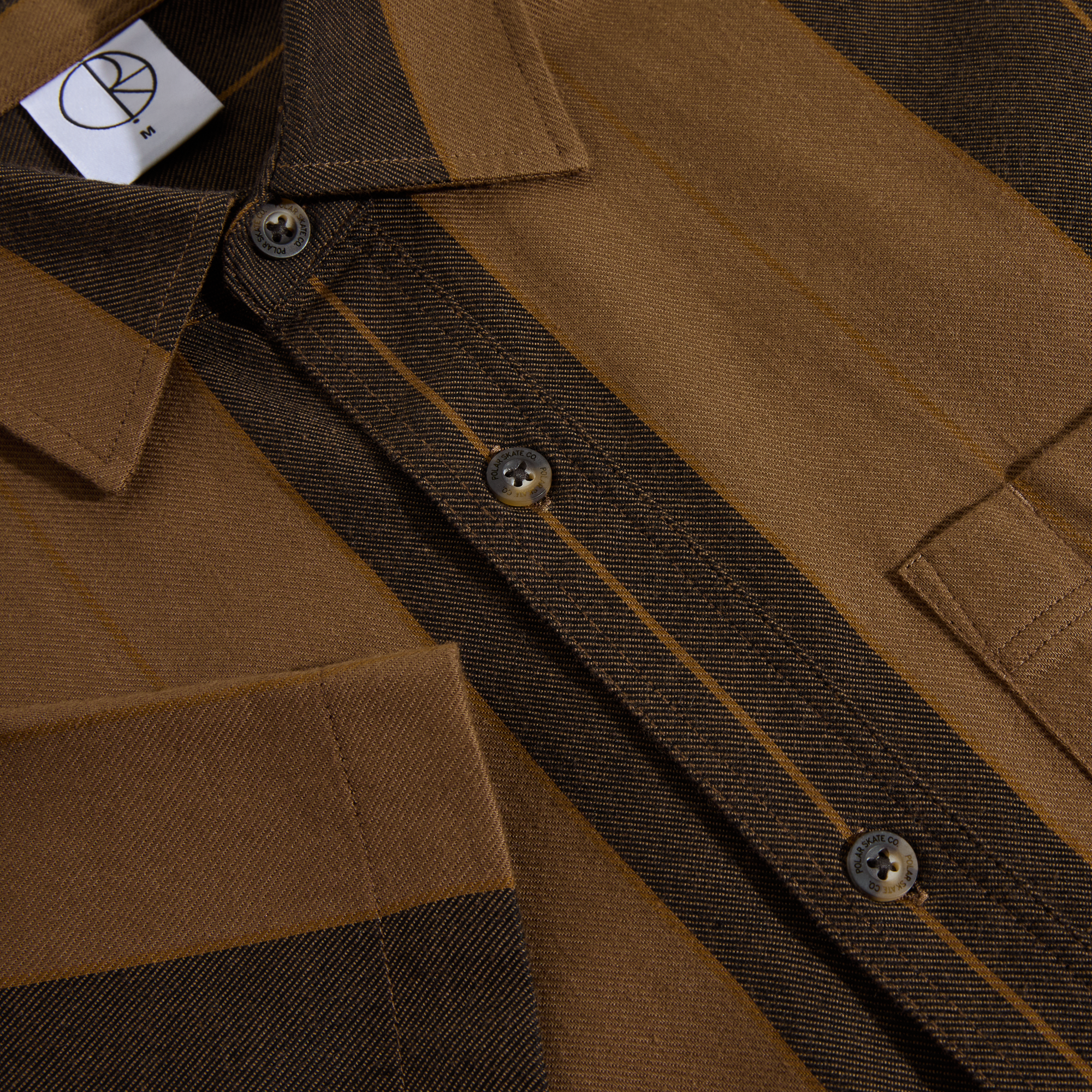 POLAR - camisa - mitchell / marron