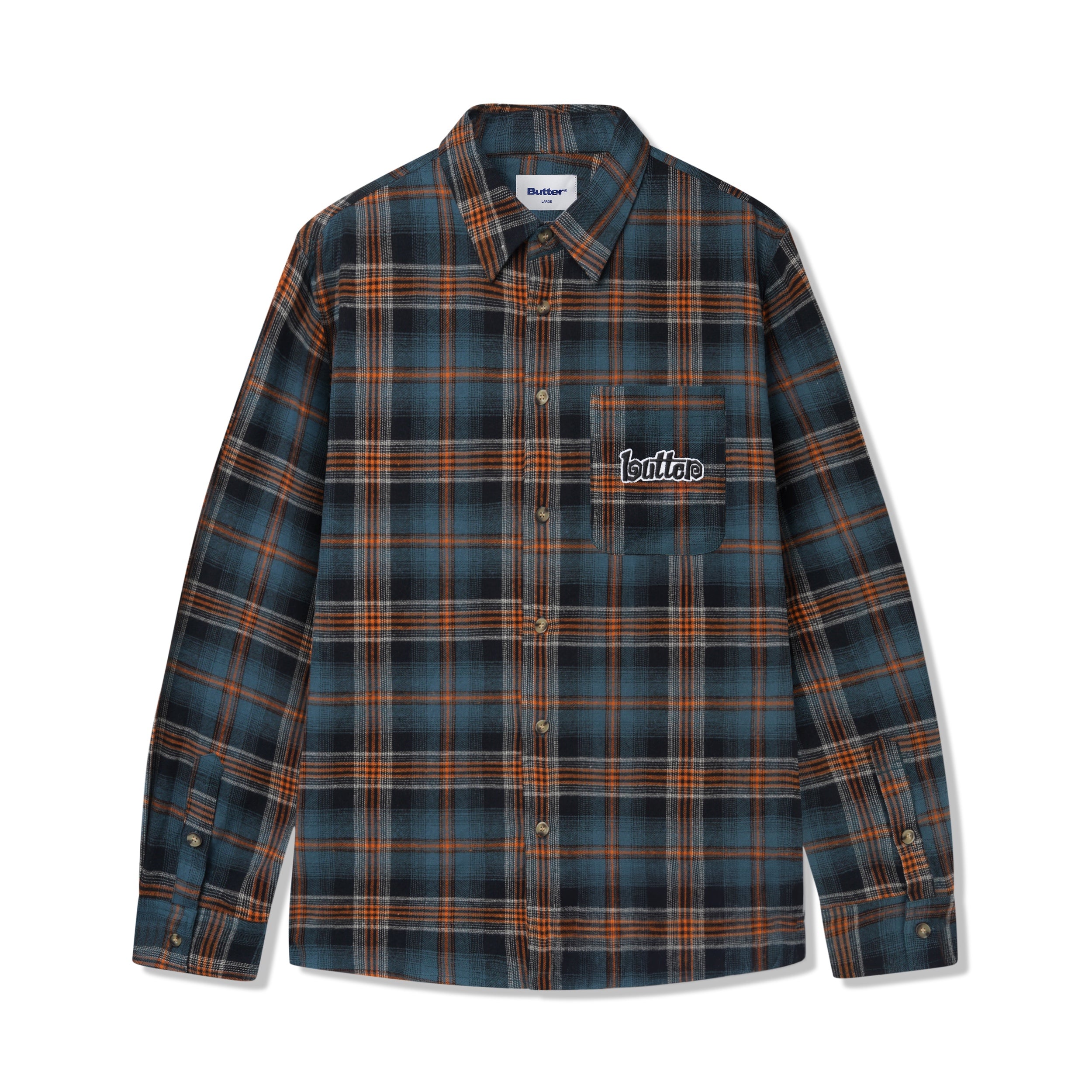 BUTTER - CAMISA - Swirl Plaid Shirt